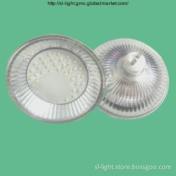 60SMD Glass Housing GU10 LED AR111 Spotlight with CE,FCC,C-TICK